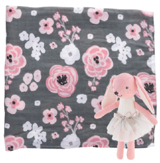 Blanket and Bunny Gift Set