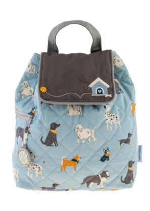 Doggie Theme Quilted Backpack