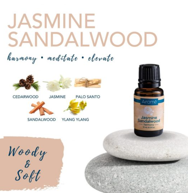 Jasmine Sandalwood Essential Oil Blend 15ml
