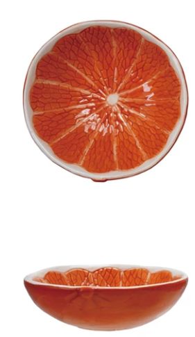Ceramic Tangerine Bowl 4
