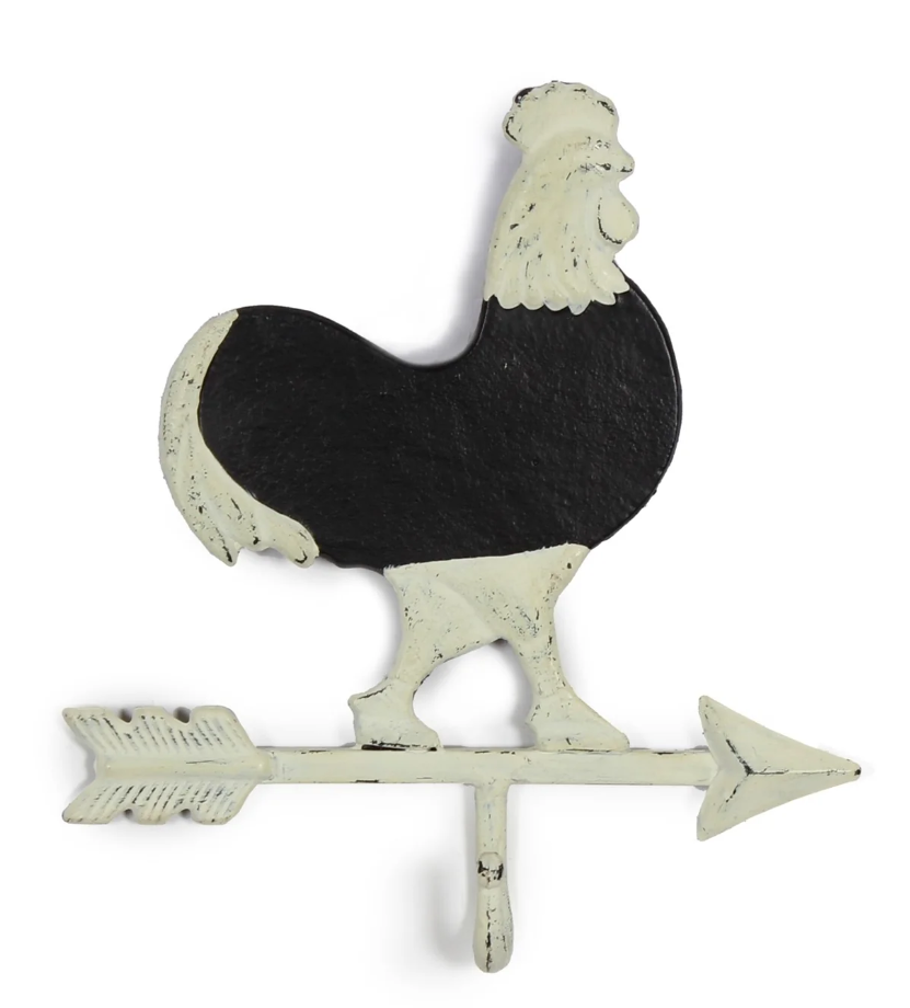 Iron Rooster Wall Hook