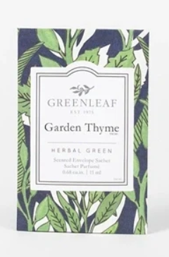 Garden Thyme - Fragrance Sachet with Essential Oils