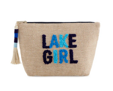 Load image into Gallery viewer, Shiraleah Lake Girl Zip Pouch - Natural
