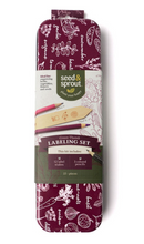 Load image into Gallery viewer, Seed &amp; Sprout Gardening Label Set  - Assorted Colors
