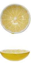 Load image into Gallery viewer, Ceramic Lemon Bowl 4&quot;
