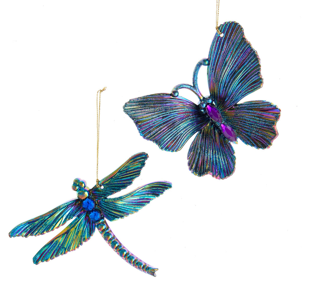 Colorful Dragonfly/ Butterfly Ornament - Assorted