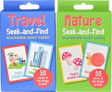 Load image into Gallery viewer, Seek &amp; Find Scavenger Hunt Cards - (2) Pack Set
