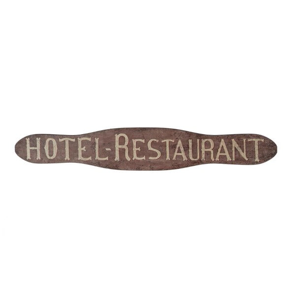 Hotel/ Restaurant Vintage Style Reproduction Wall Sign - 47