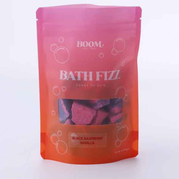 Black Raspberry Vanilla Fizzy Bath Bits