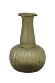 Mini Handblown Glass Vase - Dark Green - Assorted Styles