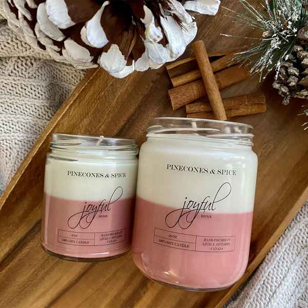 Pinecones & Spice Soy Candle - 8 oz