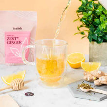 Load image into Gallery viewer, Tealish Zesty Ginger - 50g Pouch
