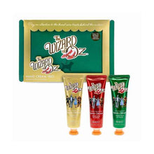 Load image into Gallery viewer, Wizard of Oz Hand Cream Trio - Floral Poppy, Cherry Blossom &amp; Lavender
