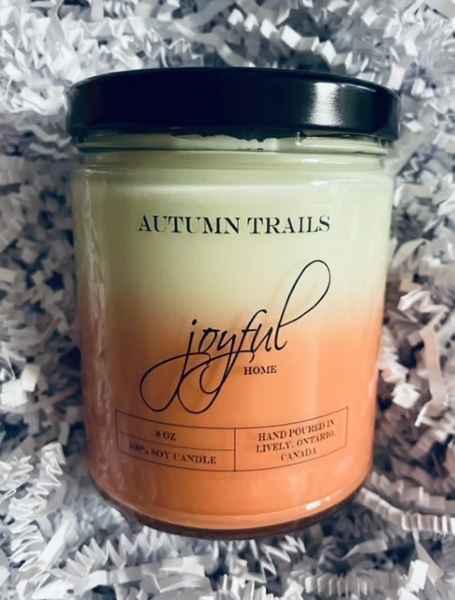 Autumn Trails Soy Candle - 8 oz