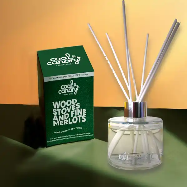 Coal & Canary - Wood Stoves and Fine Merlots Reed Diffuser