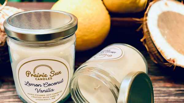Lemon Coconut Vanilla Candle - 16oz