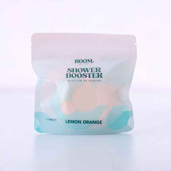 Single Shower Booster - Lemon Orange