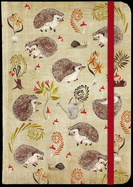 Hedgehogs Embossed Journal