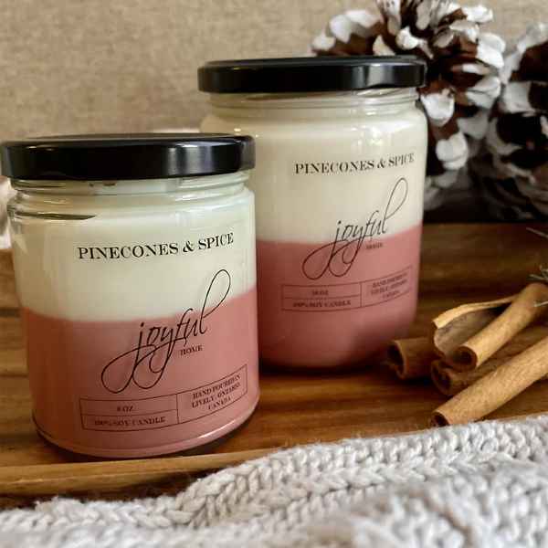 Pinecones & Spice Soy Candle - 16 oz