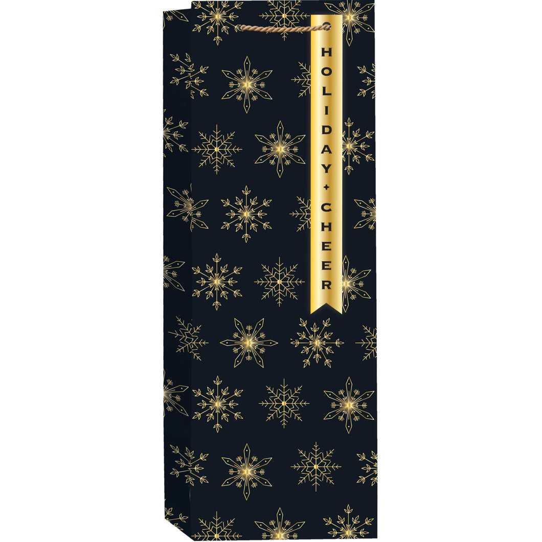 Luxe Lodge Snowflake Tall Gift Bag