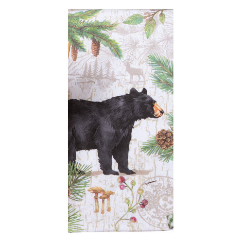 Pinecone Bear Dual Purpose Terry Tea Towel