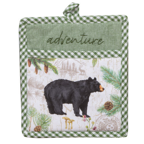 Pinecone Bear Pocket Mitt