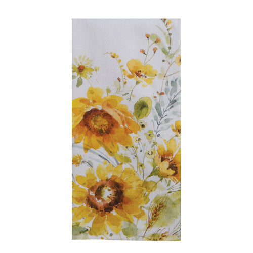 Sunflowers Dual Purpose Terry Tea Towel