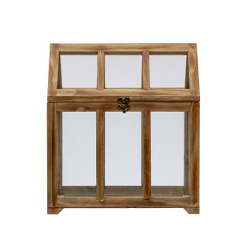 Wood & Glass Terrarium Decor
