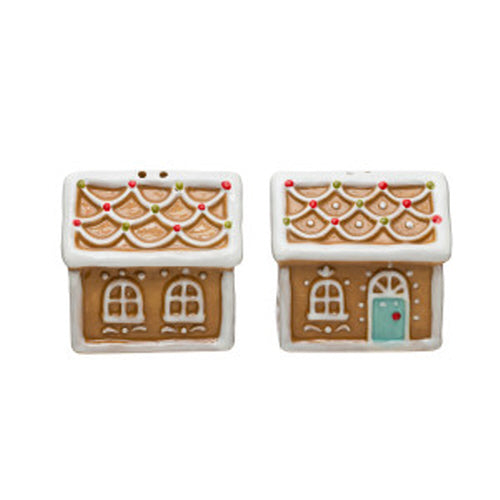 Gingerbread House S&P Shaker Set