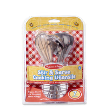Load image into Gallery viewer, Melissa &amp; Doug - Cooking Utensil Set
