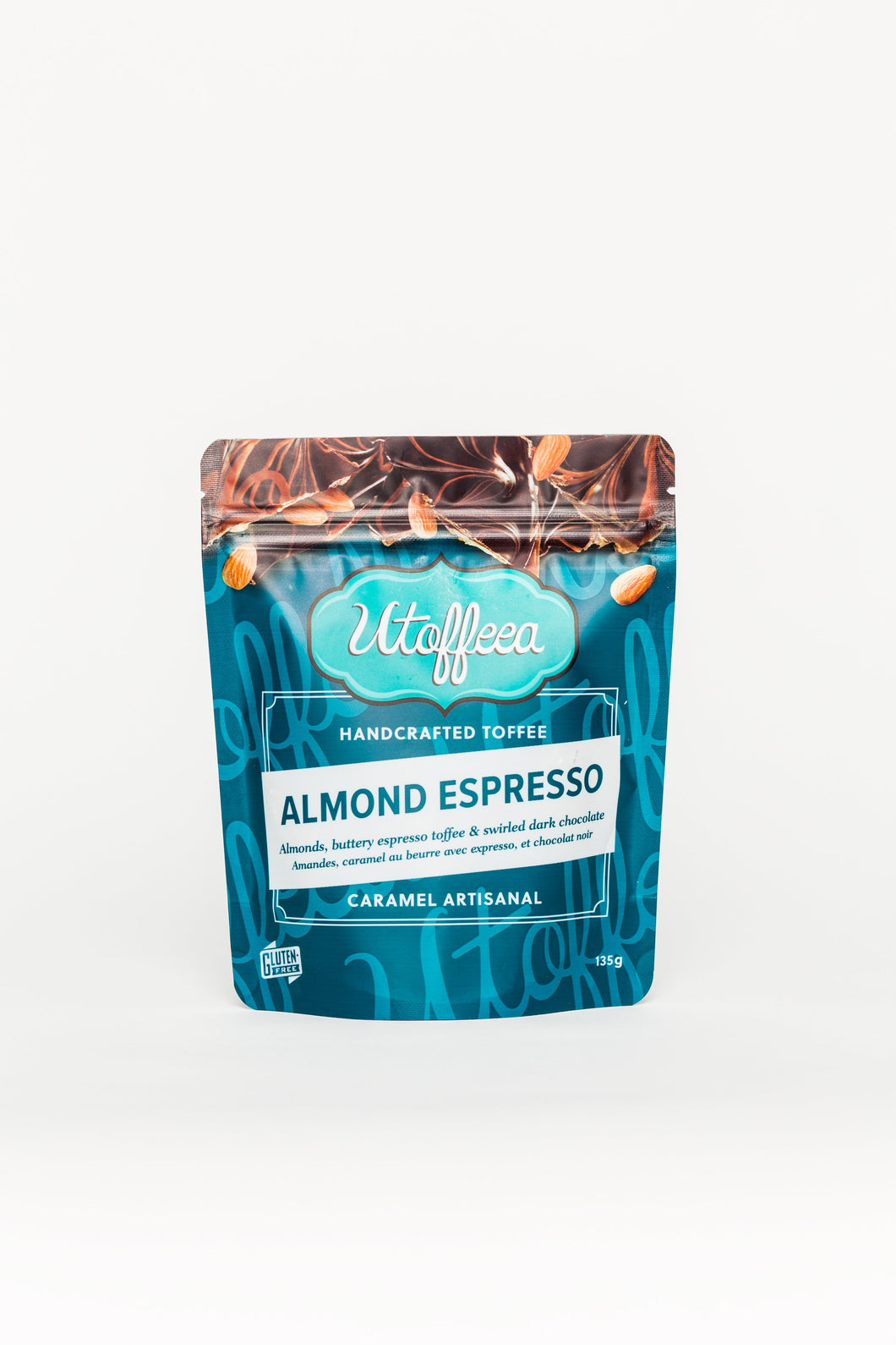 Utoffeea Almond Espresso Handcrafted Artisanal Caramels