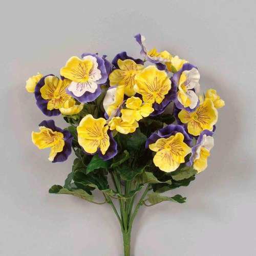 Yellow & Purple Pansy Bouquet