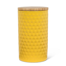 Load image into Gallery viewer, Hexagon Cannister - Yellow - Assorted Sizes
