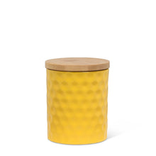 Load image into Gallery viewer, Hexagon Cannister - Yellow - Assorted Sizes
