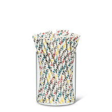 Load image into Gallery viewer, &quot;Party&quot; Cocktail Paper Straws 5.5&quot;L

