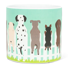 Load image into Gallery viewer, Dogs on Fence Planter - Assorted Sizes
