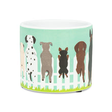 Load image into Gallery viewer, Dogs on Fence Planter - Assorted Sizes
