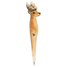 Load image into Gallery viewer, Carved Wooden Deer Pen
