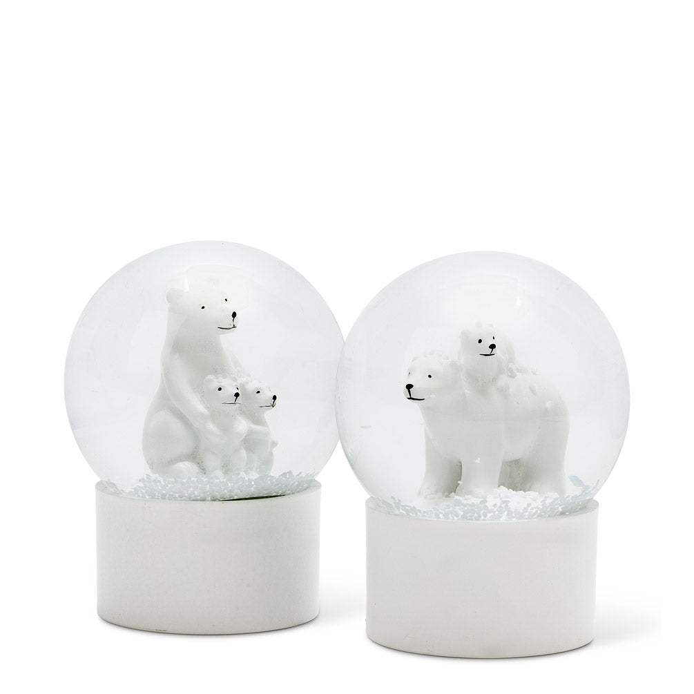 Polar Bear Snow Globe - 2