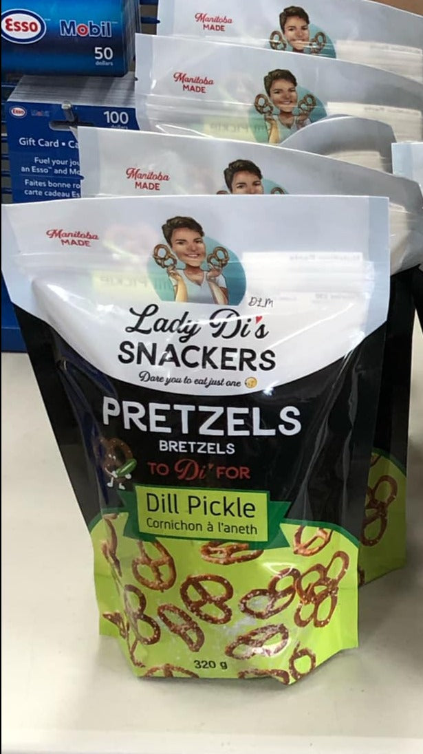 Lady Di's Dill Pickle Pretzels - 320g