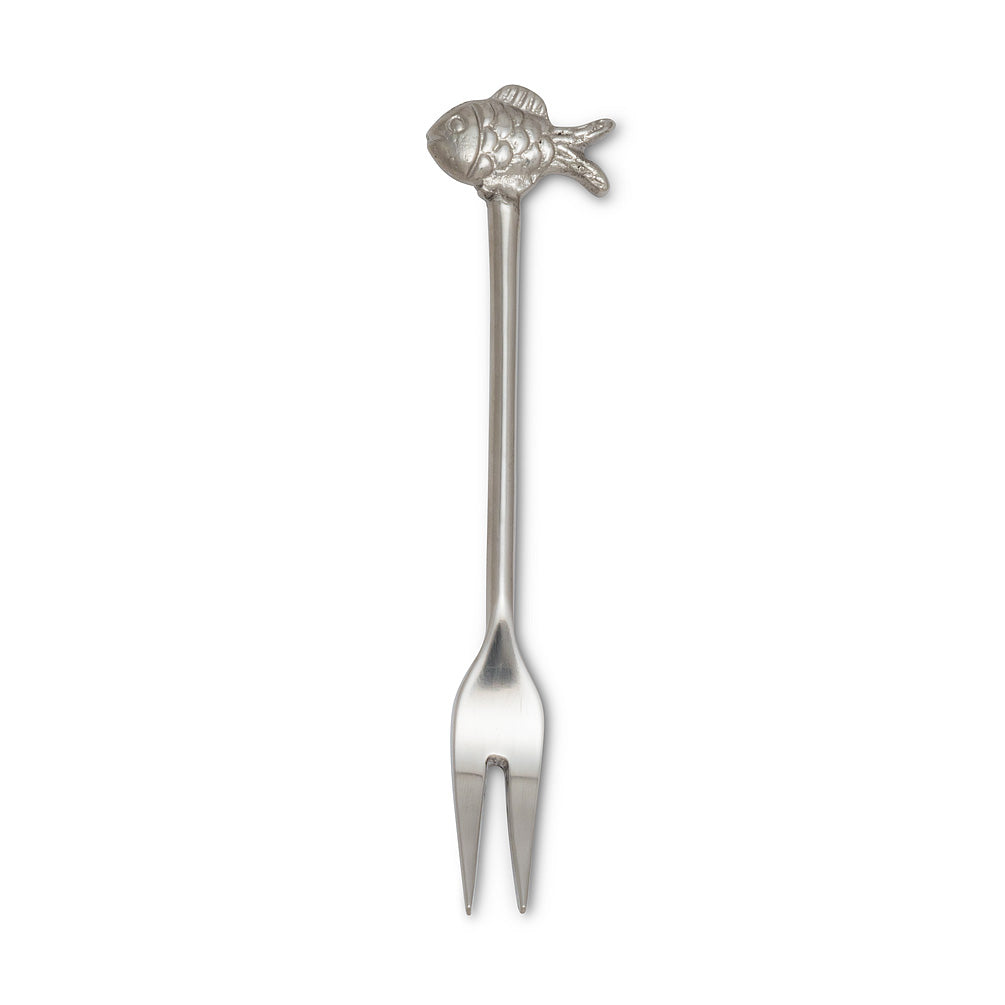 Silver Fish Cocktail Fork