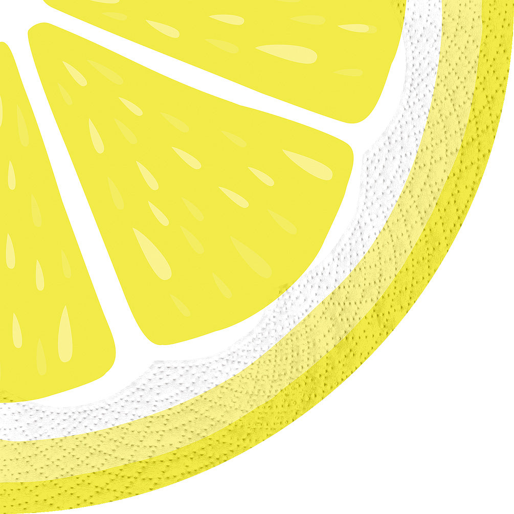 Round Lemon - Napkins