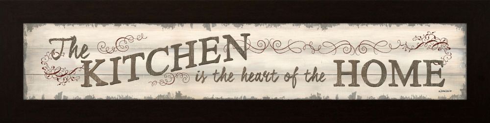 Heart Of The Home - Framed Sign