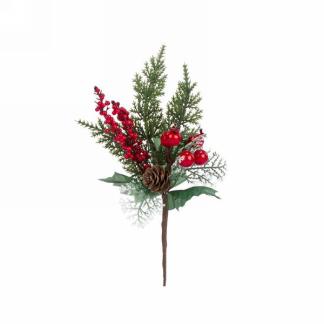 Pine And Berry Stem