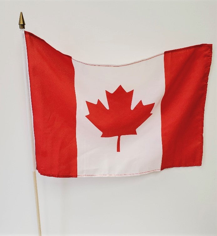 Canadian Flag on Pick - 4