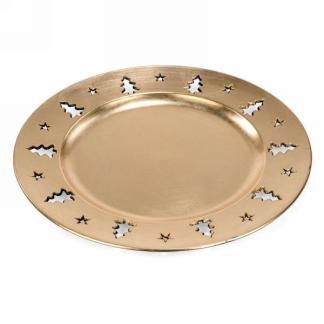 Gold Deco Charger Plate