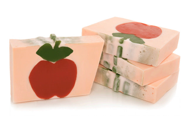 Apple Clover Soap Bar - Apple Design
