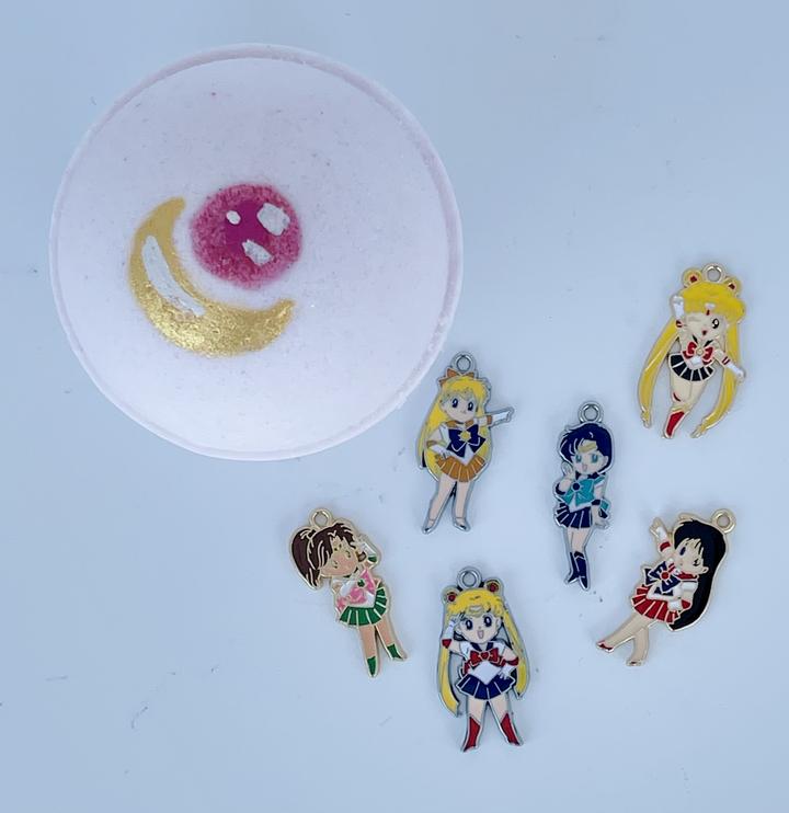 Sailor Moon Jewelry Pendant Surprise Bath Bomb