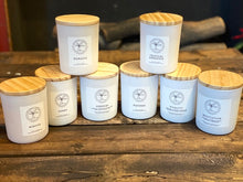 Load image into Gallery viewer, Hand Poured Coconut Wax Candle with Cedar Wick - Jar
