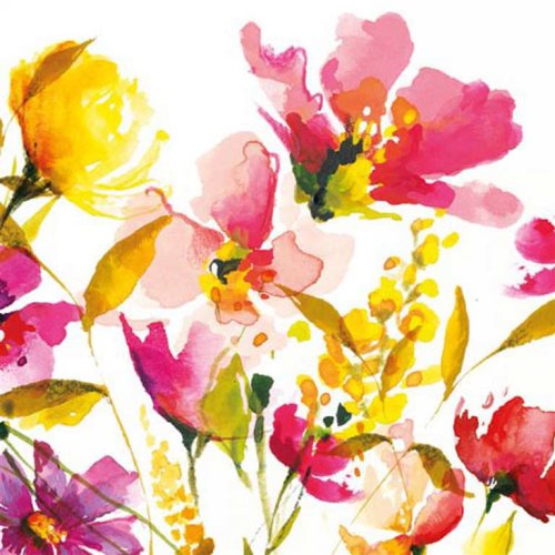 Napkins - Watercolor Floral